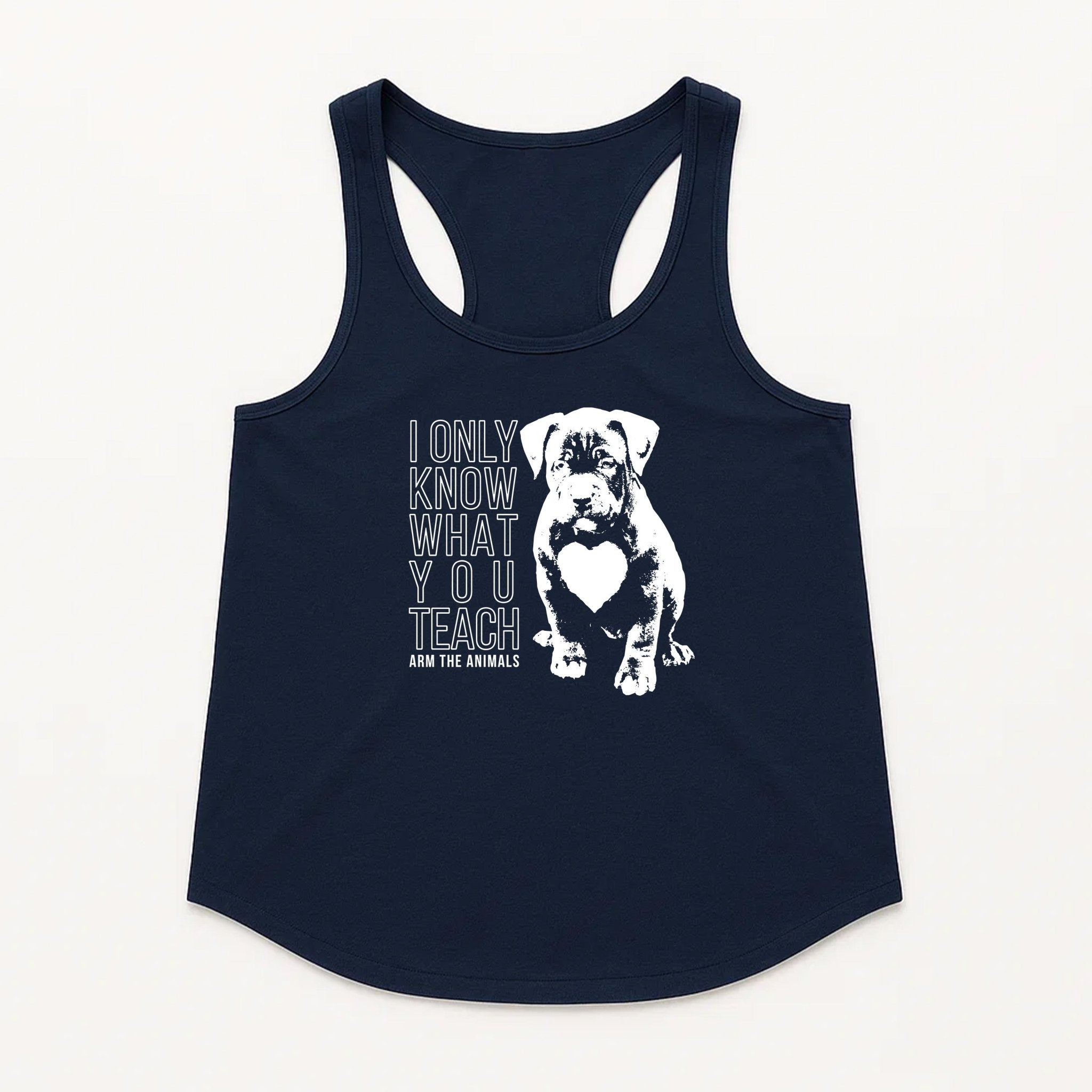 Women's | What You Teach | Tank Top - Arm The Animals Clothing LLC